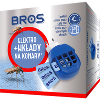 Bros Elektro + wkłady na komary 10 sztuk