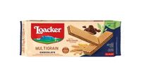 Loacker wafle MULTIGRAIN z kremem czekoladowym 175g