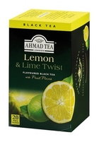 AHMAD TEA HERBATA CZARNA O SMAKU CYTRYNOWO-LIMONKOWYM 40G