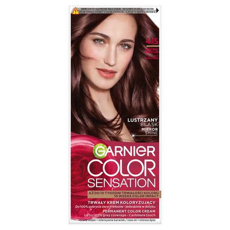 Garnier Color Sensation Trwały krem koloryzujący 4.15 mroźny kasztan (1)