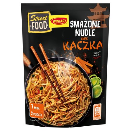 Winiary Street Food Smażone nudle smak kaczka 119 g (1)