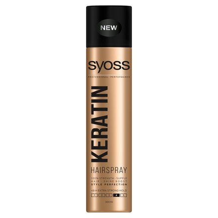 Syoss Keratin Lakier do włosów nadający połysk ekstramocny 300 ml (1)