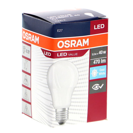 OSRAM ŻARÓWKA  LED 5.5W E27 (11)