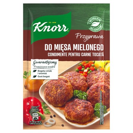 Knorr Przyprawa do mięsa mielonego 23 g (1)