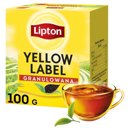 Lipton Yellow Label Herbata czarna granulowana 100 g (3)