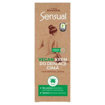 Joanna Sensual Vegan Krem do depilacji ciała 100 g (1)