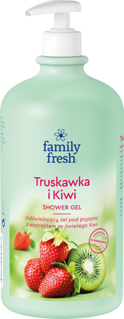 Soraya Family Fresh Truskawka i Kiwi odświeżający żel pod prysznic 1000ml (1)