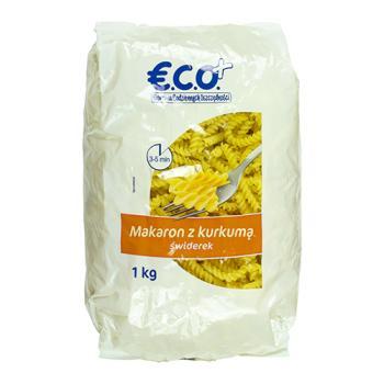 €.C.O.+  Makaron z kurkumą świderek 1kg (1)