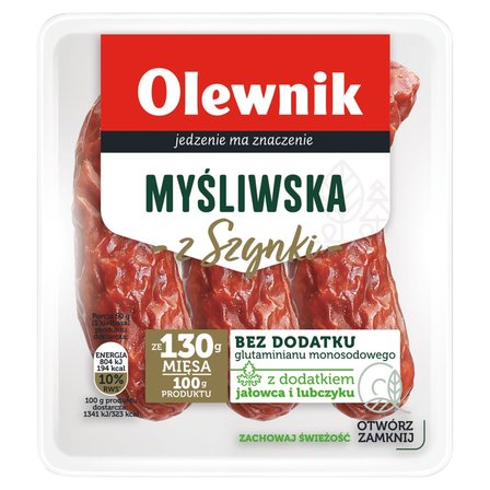 Olewnik Myśliwska z szynki 180 g (1)