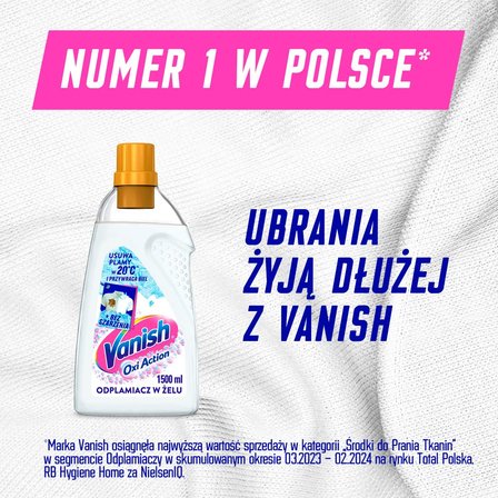 Vanish Oxi Action Crystal White Odplamiacz do tkanin w żelu 1500 ml (4)