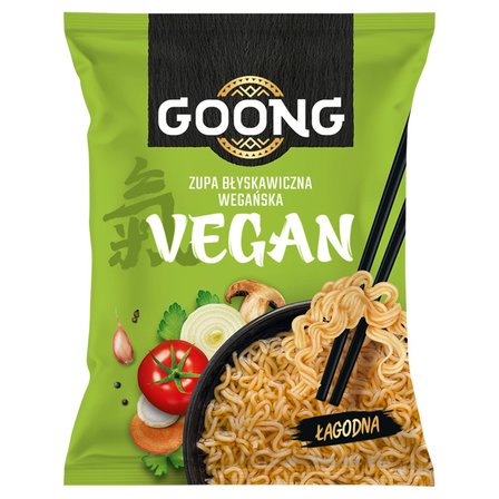 Goong Vegan Zupa błyskawiczna wegańska łagodna 65 g (1)