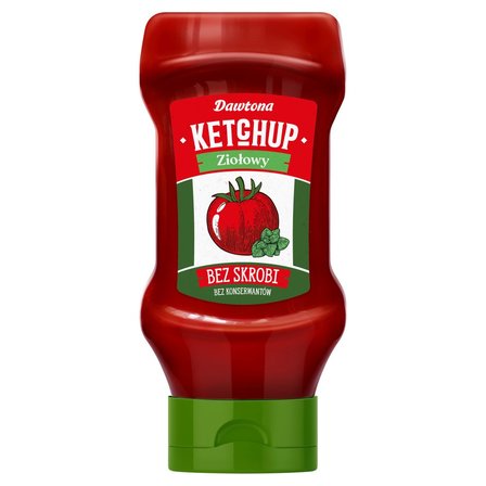 Dawtona Ketchup ziołowy 450 g (1)