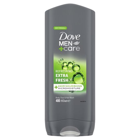 Dove Men+Care Extra Fresh Żel pod prysznic 3 w 1 400 ml (1)