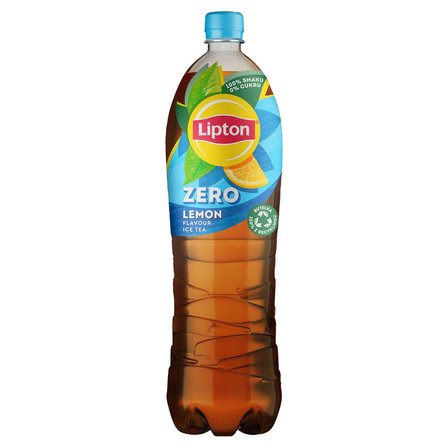 Lipton Ice Tea Lemon Flavour Zero Sugar Napój niegazowany 1,5 l (1)