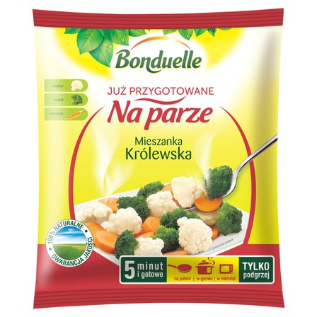 Bonduelle Już przygotowane na parze Mieszanka królewska 400 g (1)