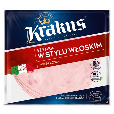 Krakus Szynka w stylu włoskim 140 g (1)