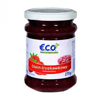 ECO+ Dżem truskawkowy niskosłodzony (1)