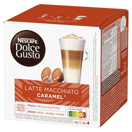 Nescafé Dolce Gusto Latte Macchiato Caramel Palona kawa mielona 145,6 g (8 x 13,2 g i 8 x 5 g) (3)