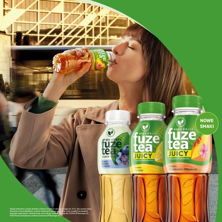 Fuze Tea Juicy Napój niegazowany o smaku cytryny 1,5 L (3)