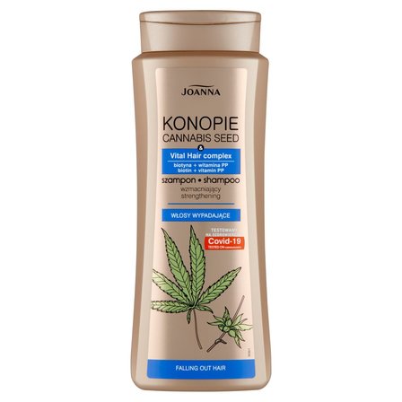 Joanna Konopie Szampon wzmacniający 400 ml (1)