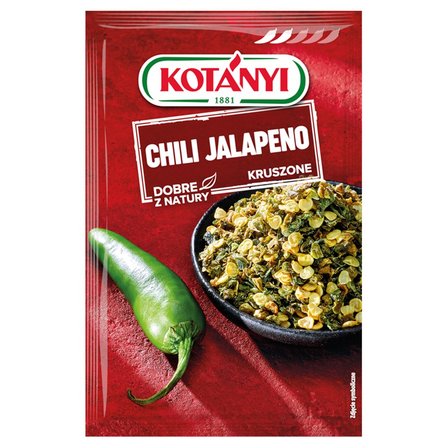 Kotányi Chili jalapeno kruszone 8 g (1)
