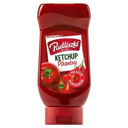 Pudliszki Ketchup pikantny 480 g (1)