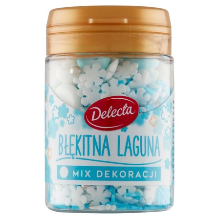 Delecta Mix dekoracji błękitna laguna 55 g (1)