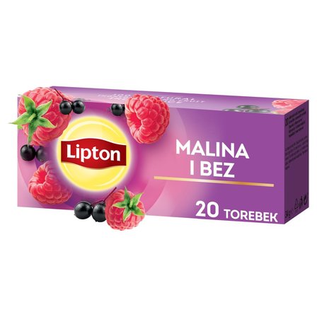 Lipton Herbatka owocowa malina i bez 32 g (20 torebek) (3)