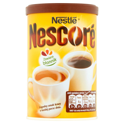 Nescoré Kawa rozpuszczalna z oligofruktozą i cykorią 100 g (2)