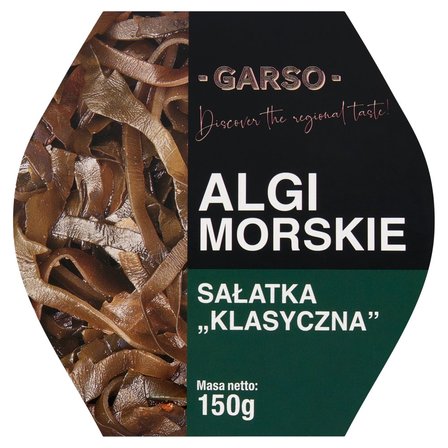 Garso Sałatka klasyczna algi morskie 150 g (1)