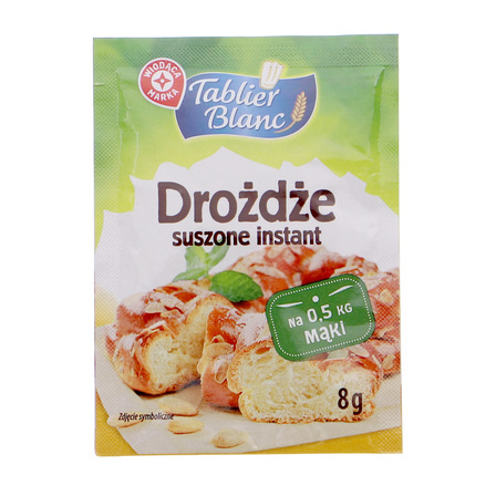 Wiodąca marka drożdze suszone instatnt 8g (1)