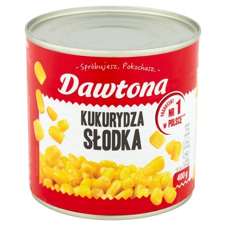 Dawtona Kukurydza słodka 400 g (2)