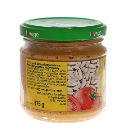 Sante Pasta ze słonecznika z pomidorami 175 g (9)