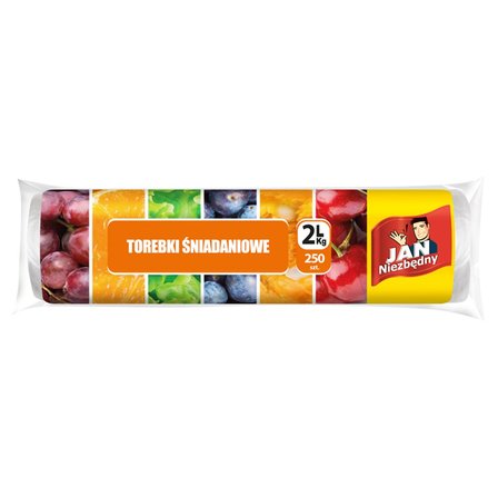 Jan Niezbędny Torebki śniadaniowe 2 l/kg 250 sztuk (1)