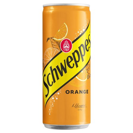 Schweppes Orange Napój gazowany 330 ml (1)