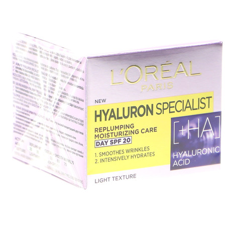 L'Oreal Paris Hyaluron Specialist Krem nawilżający na dzień z SPF 20 50 ml (11)
