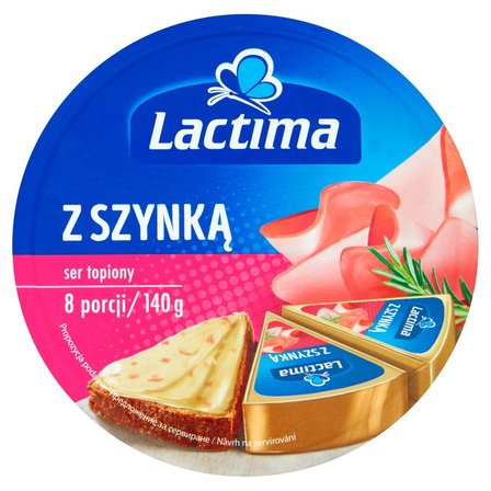 Lactima Ser topiony z szynką 140 g (8 x 17,5 g) (1)