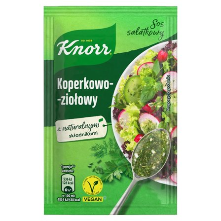 Knorr Sos sałatkowy koperkowo-ziołowy 9 g (1)