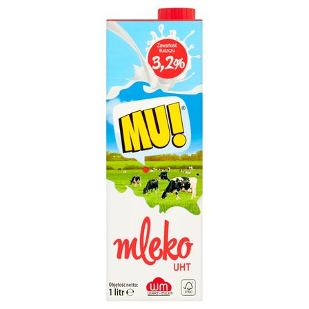 Mu! Mleko UHT 3,2% 1 l (1)