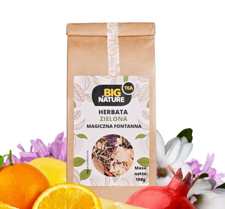 Big Nature Herbata zielona Magiczna Fontanna 100 g (1)