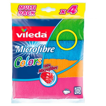 Vileda Colors Ściereczki mikrofibra 4 sztuki (1)