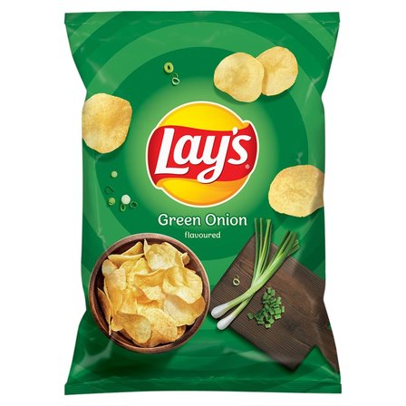 Lay's Chipsy ziemniaczane o smaku zielonej cebulki 40 g (1)