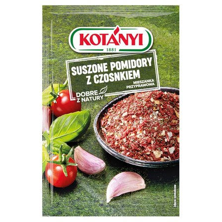 Kotányi Suszone pomidory z czosnkiem mieszanka przypraw 22 g (1)