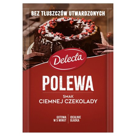 Delecta Polewa smak ciemnej czekolady 100 g (1)