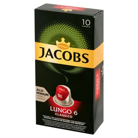 Jacobs Lungo Classico Kawa mielona w kapsułkach 52 g (10 sztuk) (2)