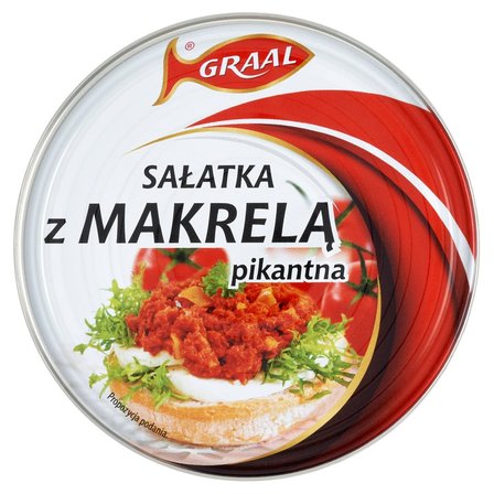 GRAAL Sałatka z makrelą pikantna 300 g (1)