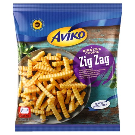 Aviko Zig Zag Frytki karbowane 1500 g (1)