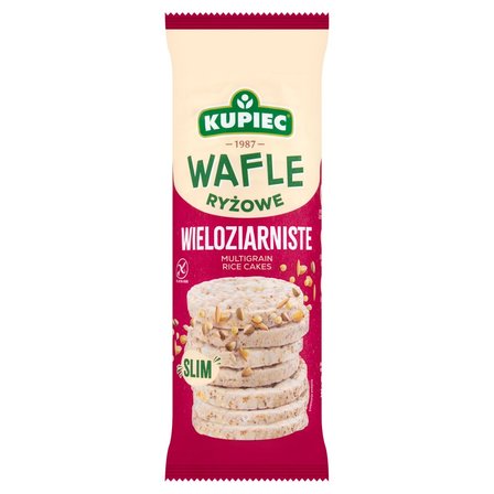 Kupiec Slim Wafle ryżowe wieloziarniste 90 g (18 sztuk) (1)