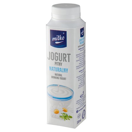 Milko Jogurt pitny naturalny 330 ml (2)