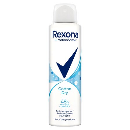 Rexona Cotton Dry Antyperspirant w aerozolu 150 ml (1)